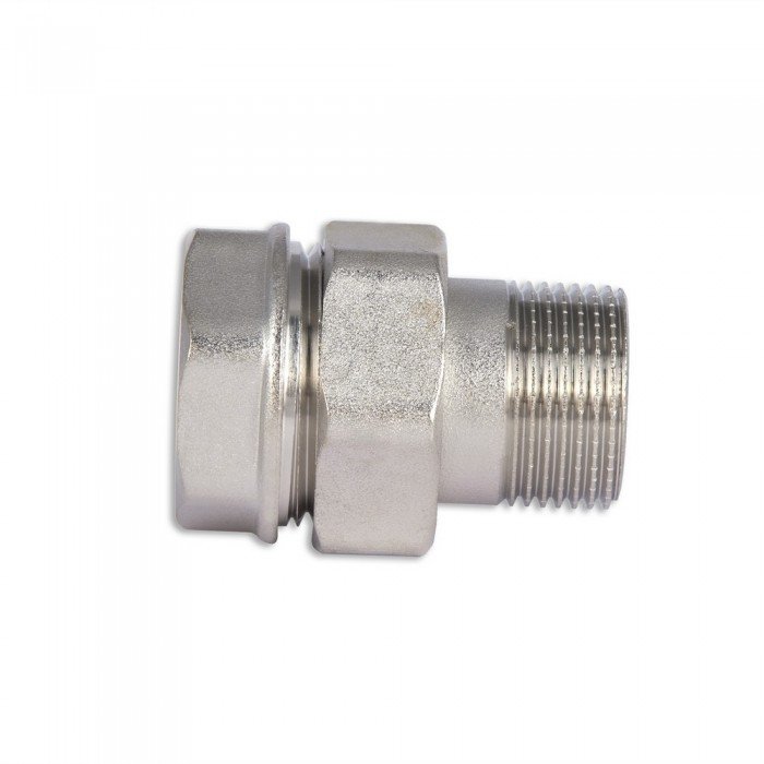 Сгон "Американка" SD Forte 1/2" прямой SF190W15