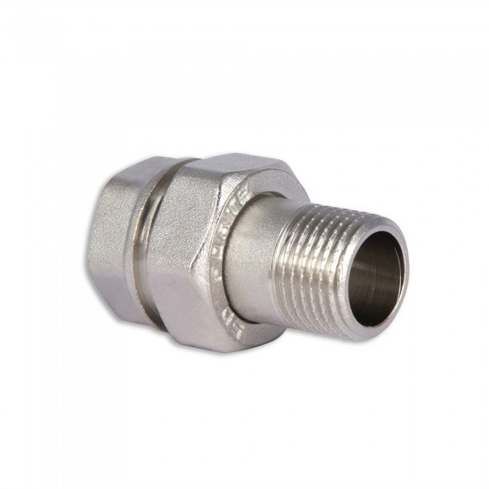 Сгон "Американка" SD Forte 1" прямой SF190W25