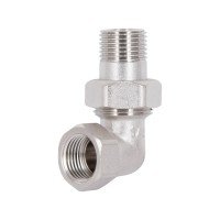 Сгон "Американка" SD Forte 1/2" угловой SF191W15