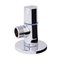 Кран кутовий Thermo Alliance Standart (ручка кругла) з керам.буксою 1/2"З х 1/2"З SF342W1515
