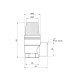Предохранительный клапан SD Plus 1/2" ВР 6 бар SD2446