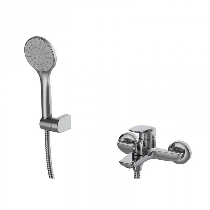 Смеситель для ванны с коротким изливом Koer KB-40008-01 (Цвет хром) (KR3472) Смеситель для ванны с коротким изливом Koer KB-40008-01 (Цвет хром) (KR3472)