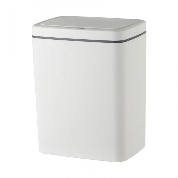 Відро для сміття сенсорне прямокутне Mixxus WAVE-TC0110 White 10 л колір білий (MI7073) Відро для сміття сенсорне прямокутне Mixxus WAVE-TC0110 White 10 л колір білий (MI7073)