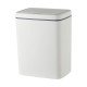 Відро для сміття сенсорне прямокутне Mixxus WAVE-TC0110 White 10 л колір білий (MI7073) Відро для сміття сенсорне прямокутне Mixxus WAVE-TC0110 White 10 л колір білий (MI7073)