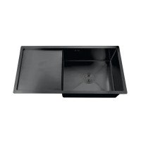 Мойка Zerix ZH7844B-215 (3.0/1.0) PVD-Black с сушилкой для посуды (ZM5565) Мойка Zerix ZH7844B-215 (3.0/1.0) PVD-Black с сушилкой для посуды (ZM5565)