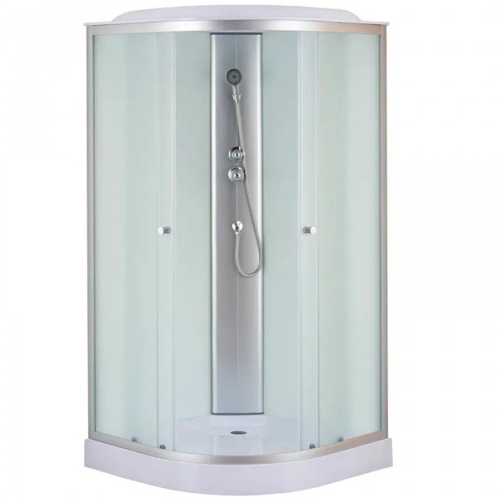 Бокс душевой без гидромассажа Mixxus STRONG SB02-90x90x215-FB SATIN с низким поддоном (MI6886) Бокс душевой без гидромассажа Mixxus STRONG SB02-90x90x215-FB SATIN с низким поддоном (MI6886)