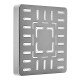 Лійка для душу стельова Zerix SH-82 (біла) (ZX4789) Лійка для душу стельова Zerix SH-82 (біла) (ZX4789)