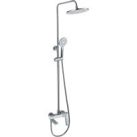 Душова колона Mixxus Premium DERBY 009-J WHITE-CHROME зі змішувачем (MI6616) Душова колона Mixxus Premium DERBY 009-J WHITE-CHROME зі змішувачем (MI6616)