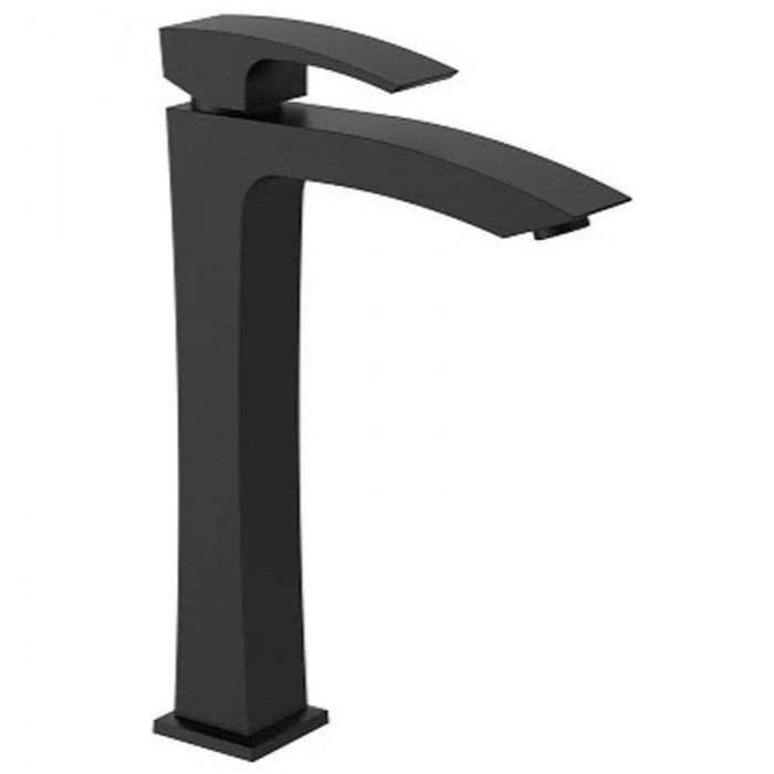 Смеситель для умывальника Koer KB-11007-05 высокий (Цвет черный) (KR3441) Смеситель для умывальника Koer KB-11007-05 высокий (Цвет черный) (KR3441)
