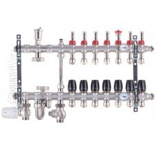 Колектор з вбудованим зміш. вузлом Koer KR.S1012-7 1 "х7 SUS304 і євроконус 3 / 4-16 (KR2940) Колектор з вбудованим зміш. вузлом Koer KR.S1012-7 1 "х7 SUS304 і євроконус 3 / 4-16 (KR2940)