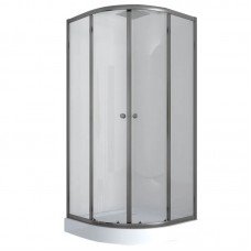 Душевая кабина с низким поддоном Mixxus PLAIN SCT02-90x90x195-TR GRAPHITE прозрачное стекло 4мм (MI Душевая кабина с низким поддоном Mixxus PLAIN SCT02-90x90x195-TR GRAPHITE прозрачное стекло 4мм (MI