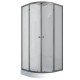 Душевая кабина с низким поддоном Mixxus PLAIN SCT02-90x90x195-TR GRAPHITE прозрачное стекло 4мм (MI Душевая кабина с низким поддоном Mixxus PLAIN SCT02-90x90x195-TR GRAPHITE прозрачное стекло 4мм (MI