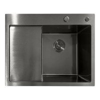 Мойка из нержавеющей стали Mixxus MH6350R Nano-Black (3.0/0.8) цвет графит (MI7047) Мойка из нержавеющей стали Mixxus MH6350R Nano-Black (3.0/0.8) цвет графит (MI7047)