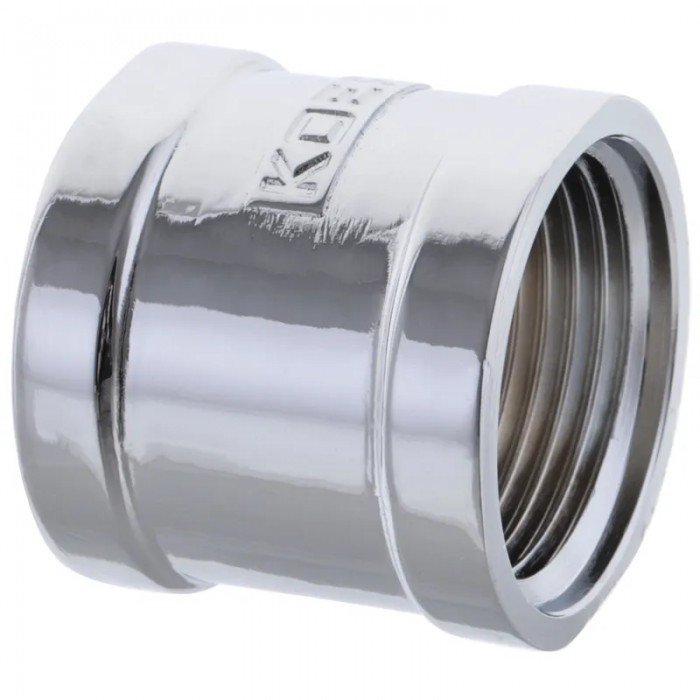 Муфта 1" (хром) Koer KF.C10.chr (KF0118) Муфта 1" (хром) Koer KF.C10.chr (KF0118)