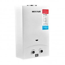 Газовая колонка MIXXUS GWH-0110 BASIC WHITE дымоходная 10 л/мин (цвет белый) (WH0022)