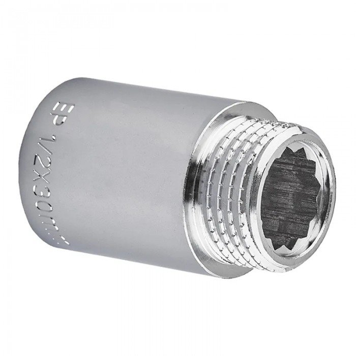 Удлинитель Europroduct EP.E030.Chr - 1/2"MF-30мм хром (EP6125) Удлинитель Europroduct EP.E030.Chr - 1/2"MF-30мм хром (EP6125)