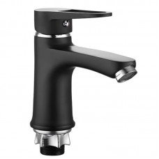 Смеситель для умывальника Mixxus Elba 001 (NUT) BLACK (без подвода) (MI6578) Смеситель для умывальника Mixxus Elba 001 (NUT) BLACK (без подвода) (MI6578)