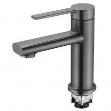 Смеситель для умывальника Mixxus Lord 001 Nut Graphite (Цвет графит) (MI7137) Смеситель для умывальника Mixxus Lord 001 Nut Graphite (Цвет графит) (MI7137)