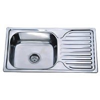 Мийка кухонна Zerix Z7642-08-180E (Satin) (ZX1602) Мийка кухонна Zerix Z7642-08-180E (Satin) (ZX1602)