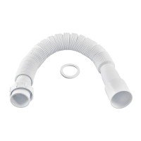 Гофротруба сполучна Zerix GN-01-B з накидною гайкою 1 1/2" (460-1100 мм) (ZX5096) Гофротруба сполучна Zerix GN-01-B з накидною гайкою 1 1/2" (460-1100 мм) (ZX5096)
