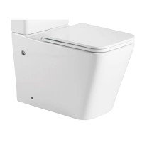 Чаша унітазу-компакту Mixxus Premium Quadro-0402-R Bowl 675х390х855 Rimless без сидіння (MI8340)