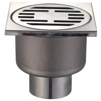 Душевой трап из нержавеющей стали Champion Drain-01-10x10-180 100x100мм (прямой отвод) (CH6146) Душевой трап из нержавеющей стали Champion Drain-01-10x10-180 100x100мм (прямой отвод) (CH6146)