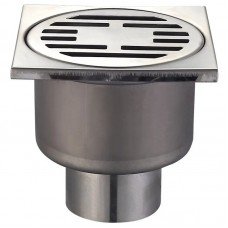 Душевой трап из нержавеющей стали Champion Drain-01-10x10-180 100x100мм (прямой отвод) (CH6146) Душевой трап из нержавеющей стали Champion Drain-01-10x10-180 100x100мм (прямой отвод) (CH6146)