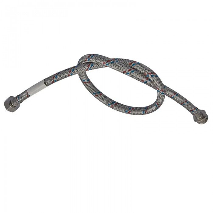 Гибкий шланг для подключения воды гайка 1/2'' - Штуцер 1/2'' (50 см) Zerix (ZX1562)