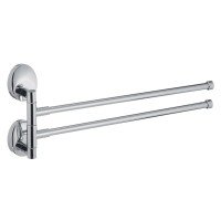 Полотенцедержатель с 2 поворотными планками Zerix LR3312 (LL1442)