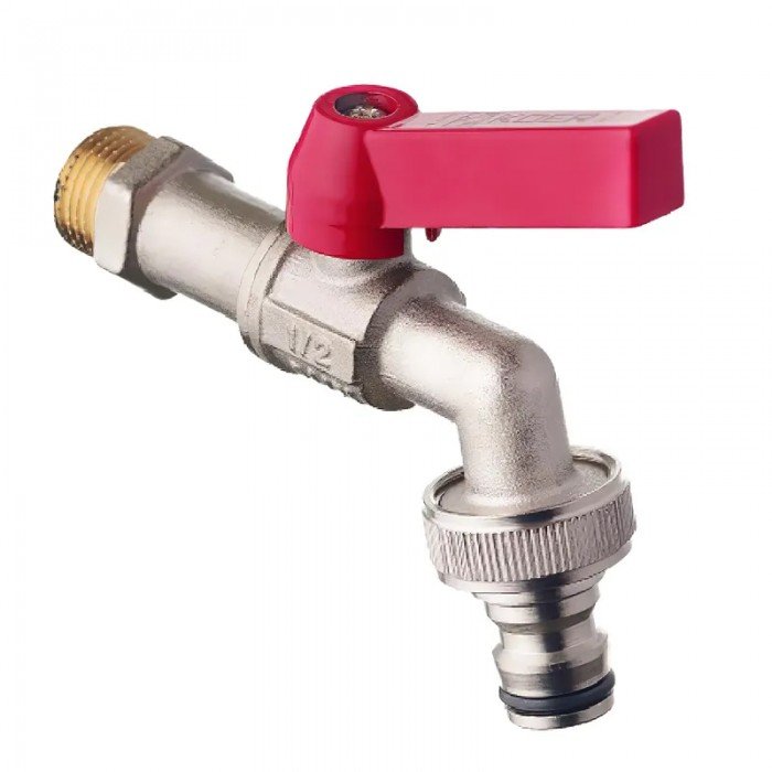 Кран поливу з конектором для швидкого підключення KOER KR.259 - 1/2" (KR3128) Кран поливу з конектором для швидкого підключення KOER KR.259 - 1/2" (KR3128)