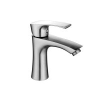 Змішувач для умивальника Zerix JAX-001 з нерж. сталі SUS304 (ZX4844)