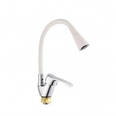 Смеситель для кухни с силиконовым изливом Champion YUB 011-279 (Nut) Refl.White (MI6426) Смеситель для кухни с силиконовым изливом Champion YUB 011-279 (Nut) Refl.White (MI6426)