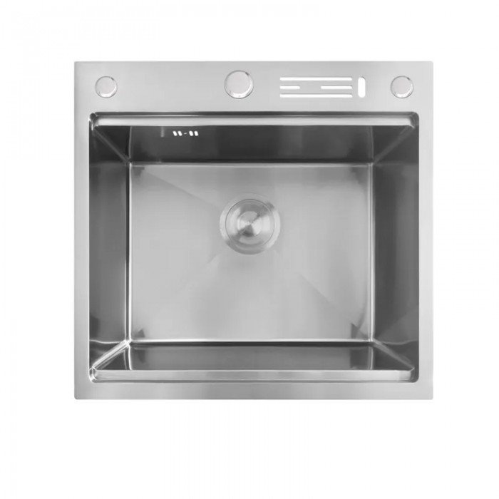 Мийка Mixxus MH5050-SK NANO-SILVER (3.0/0.8) з н.ст. зі сходинкою для суш.,з підст.під ножі(нерж.)(MX1939) Мийка Mixxus MH5050-SK NANO-SILVER (3.0/0.8) з н.ст. зі сходинкою для суш.,з підст.під ножі(нерж.)(MX1939)