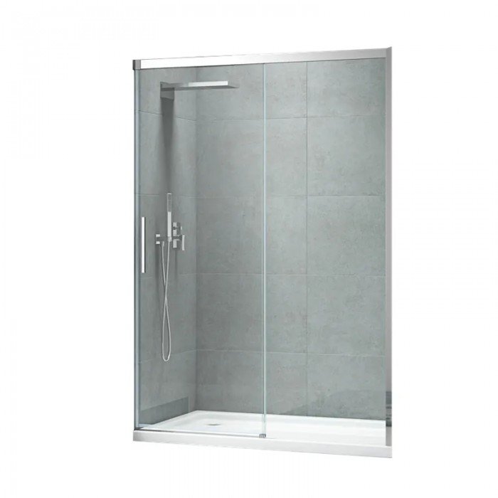 Дверь в нишу Koer SR SD05-120x200-TR-01 прозрачное стекло Easy Clean 6мм, хром (KR5405) Дверь в нишу Koer SR SD05-120x200-TR-01 прозрачное стекло Easy Clean 6мм, хром (KR5405)