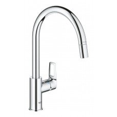 Однорычажный смеситель для кухни Grohe BauLoop New (30543000) Однорычажный смеситель для кухни Grohe BauLoop New (30543000)