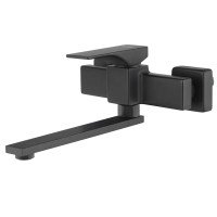 Смеситель для кухни настенный Koer KB-73010-05 (Цвет черный) (KR3491) Смеситель для кухни настенный Koer KB-73010-05 (Цвет черный) (KR3491)