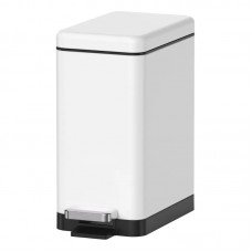 Мусорное ведро с плавным закрытием прямоугольное Koer TC-010210-08 10 л цвет белый (KR5598)