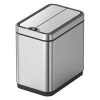 Мусорное ведро сенсорное прямоугольное Koer TC-020112-02 12 л цвет нержавейка (KR5582)