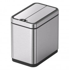 Відро для сміття сенсорне прямокутне Koer TC-020112-02 12 л колір нержавійка (KR5582)