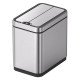 Відро для сміття сенсорне прямокутне Koer TC-020112-02 12 л колір нержавійка (KR5582)
