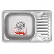 Мойка кухонная Zerix Z6642-08-180E (Satin) (ZX1600) Мойка кухонная Zerix Z6642-08-180E (Satin) (ZX1600)