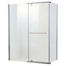 Душевая кабина без поддона Koer SR SC01-120x80x200-TR-01 прозрачное стекло Easy Clean 8мм, хром (KR Душевая кабина без поддона Koer SR SC01-120x80x200-TR-01 прозрачное стекло Easy Clean 8мм, хром (KR