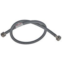 Гибкая подводка Zerix ZHN-02-FF1/2"-200 (нейлоновая оплетка, гайки нерж) (ZX5145)