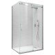 Боковая стенка для кабины Koer SR SW01-90x200-TR-07 прозрачное стекло Easy Clean 8мм, графит (KR538 Боковая стенка для кабины Koer SR SW01-90x200-TR-07 прозрачное стекло Easy Clean 8мм, графит (KR538