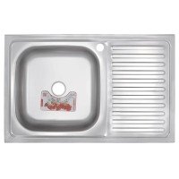 Мойка кухонная Zerix Z8050L-08-180MD (micro decor) (ZS0596) Мойка кухонная Zerix Z8050L-08-180MD (micro decor) (ZS0596)