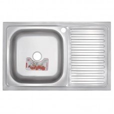 Мойка кухонная Zerix Z8050L-08-180MD (micro decor) (ZS0596) Мойка кухонная Zerix Z8050L-08-180MD (micro decor) (ZS0596)