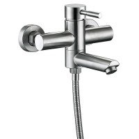 Смеситель для ванны Haiba SUS-009 EURO из нержавеющей стали SUS304 (HB9611) Смеситель для ванны Haiba SUS-009 EURO из нержавеющей стали SUS304 (HB9611)