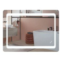 Зеркало Mixxus TWEE MR09-80x60-Reverse с Led Touch, Anti-fog, димером, регулятором яркости (MI6660)