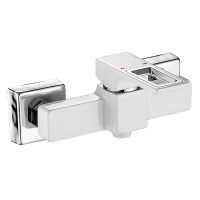 Смеситель для душевой кабины Mixxus Premium DANTE 003 White-Chrome (MI6793) Смеситель для душевой кабины Mixxus Premium DANTE 003 White-Chrome (MI6793)