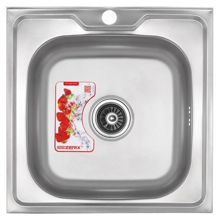 Мойка кухонная Zerix Z5050-06-160MD (micro decor) (ZS0581) Мойка кухонная Zerix Z5050-06-160MD (micro decor) (ZS0581)